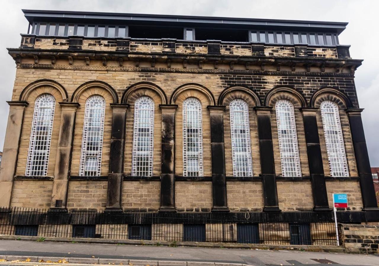 Lux Duplex Apartment 19Th Century Chapel Wakefield Centre エクステリア 写真